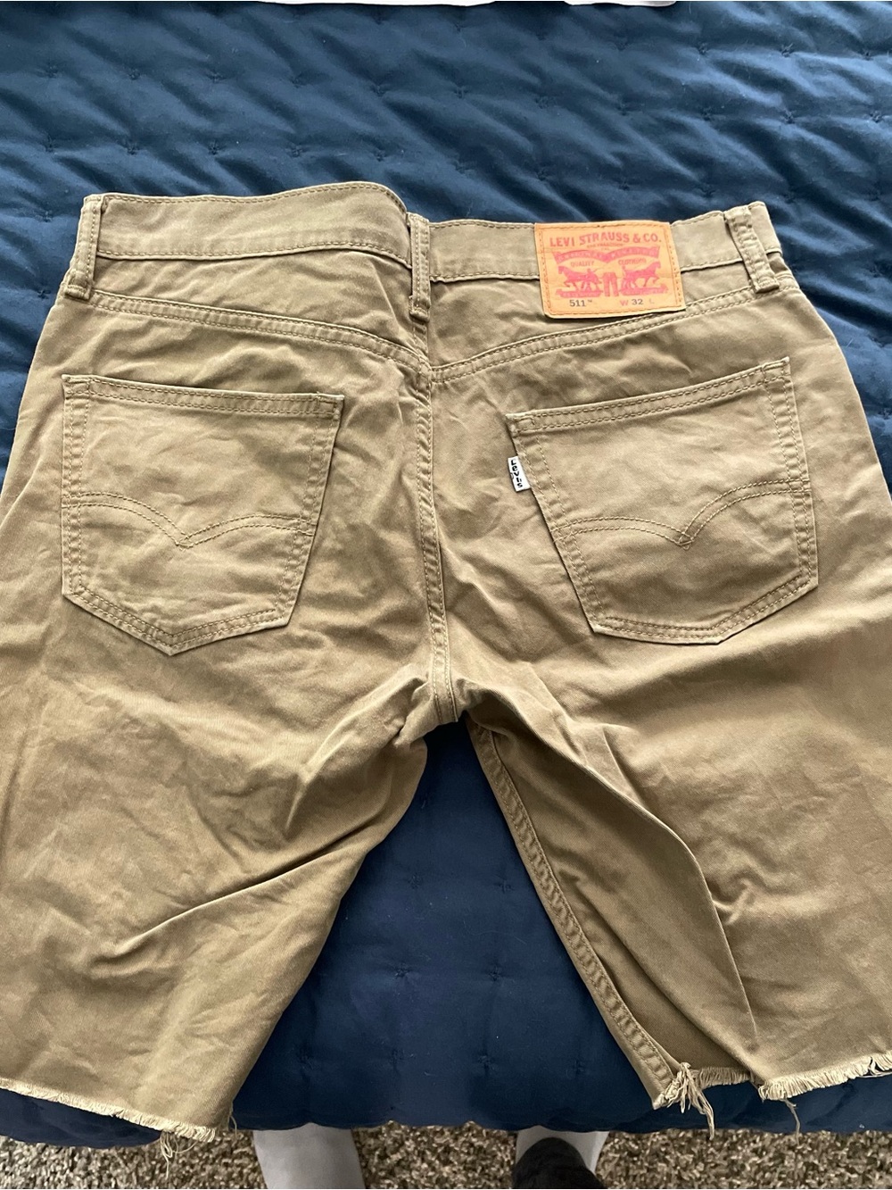 Levi's 511 Khaki Shorts